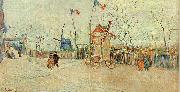 Vincent Van Gogh Street Scene in Montmartre oil painting